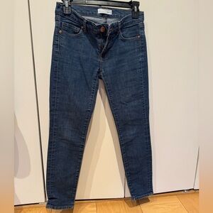 LOFT Dark Blue Skinny Jeans